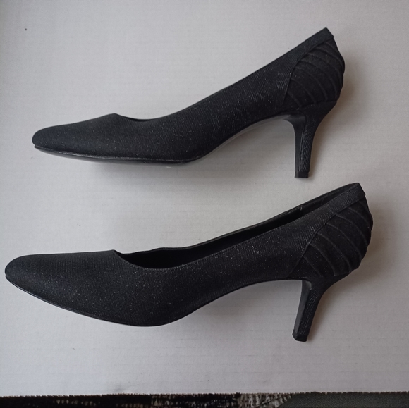 2/$60 Black Sparkly Heels - Size (Women) - Picture 4 of 7